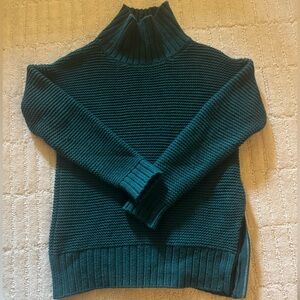 lululemon athletica Teal Turtleneck Sweater